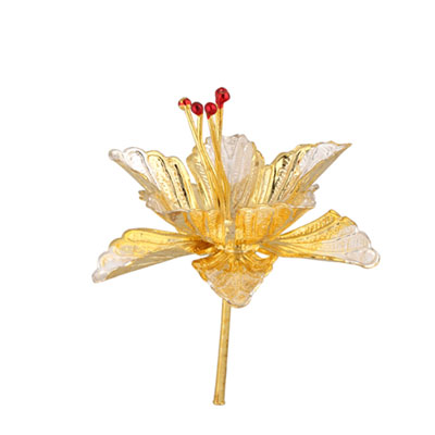 "Silver Pooja Flower - JPSEP-22-136 - Click here to View more details about this Product